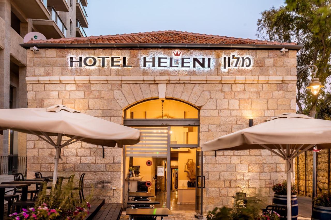 Heleni Hotel Jerozolima Zewnętrze zdjęcie